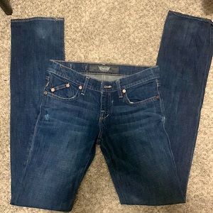 Rock&Republic Woman’s size 26 pink detailed jeans